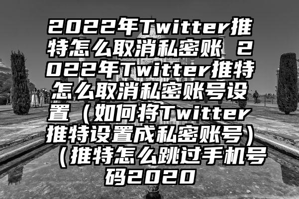 2022年Twitter推特怎么取消私密账 2022年Twitter推特怎么取消私密账号设置（如何将Twitter推特设置成私密账号）（推特怎么跳过手机号码2020