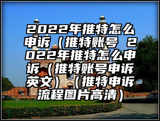 2022年推特怎么申诉（推特账号 2022年推特怎么申诉（推特账号申诉英文）（推特申诉流程图片高清）