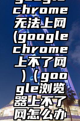 googlechrome无法上网(googlechrome上不了网 )（google浏览器上不了网怎么办）