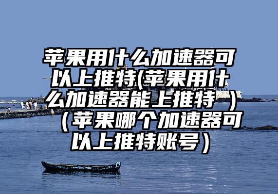 苹果用什么加速器可以上推特(苹果用什么加速器能上推特 )（苹果哪个加速器可以上推特账号）