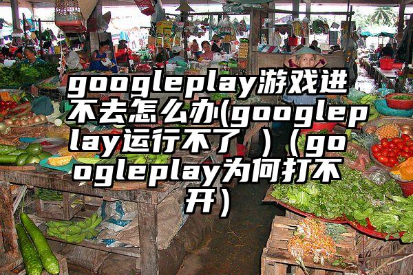 googleplay游戏进不去怎么办(googleplay运行不了 )（googleplay为何打不开）