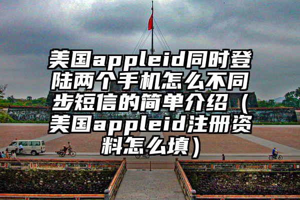 美国appleid同时登陆两个手机怎么不同步短信的简单介绍（美国appleid注册资料怎么填）