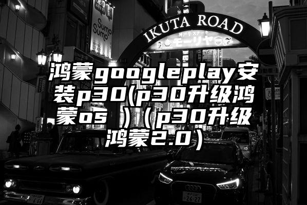 鸿蒙googleplay安装p30(p30升级鸿蒙os )（p30升级鸿蒙2.0）