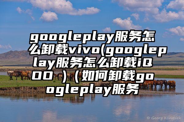 googleplay服务怎么卸载vivo(googleplay服务怎么卸载iQOO )（如何卸载googleplay服务