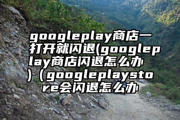 googleplay商店一打开就闪退(googleplay商店闪退怎么办 )（googleplaystore会闪退怎么办